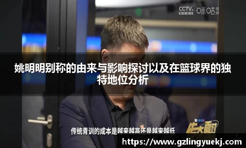 姚明明别称的由来与影响探讨以及在篮球界的独特地位分析